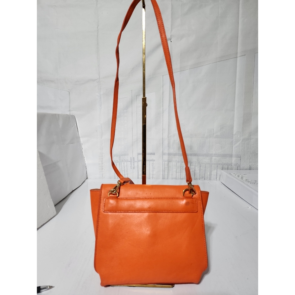 MCM Leather Crossbody/Shoulder Bag Orange - Picture 3 of 15